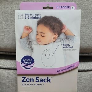 Nested bean zen sack wearable blanket